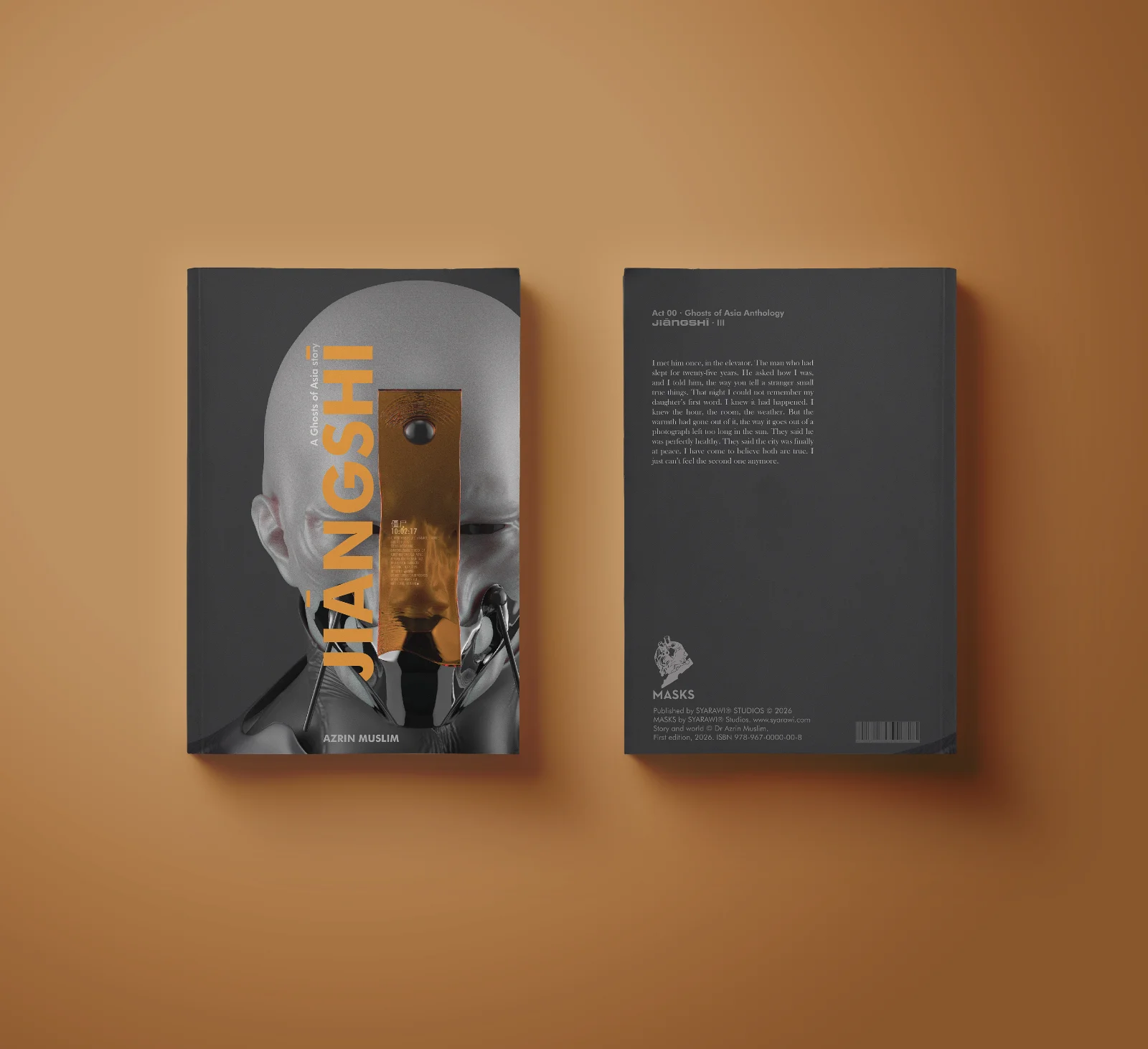 JIANGSHI, a Ghosts of Asia story by Azrin Muslim: front and back cover